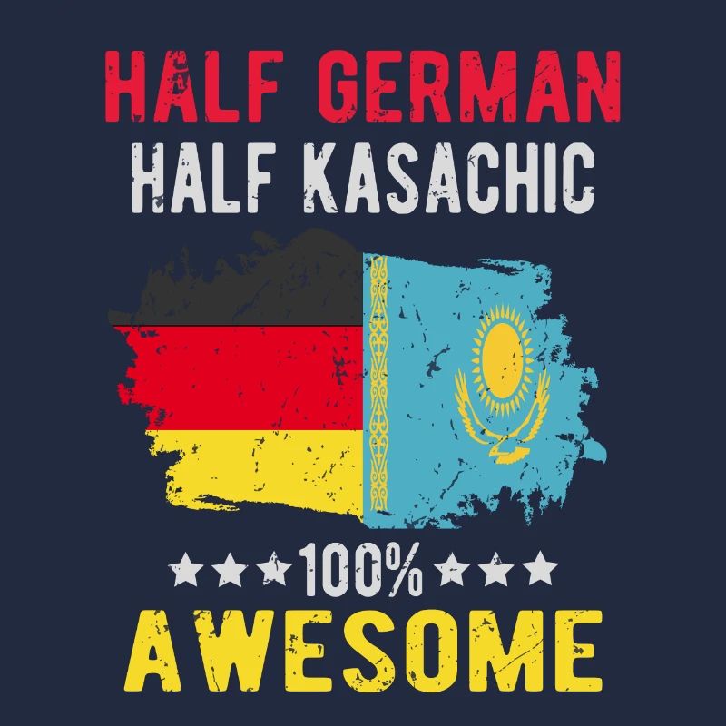 Half German Half Kazakh