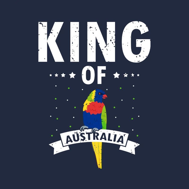 Kookaburra Design und Kookaburra Spruch