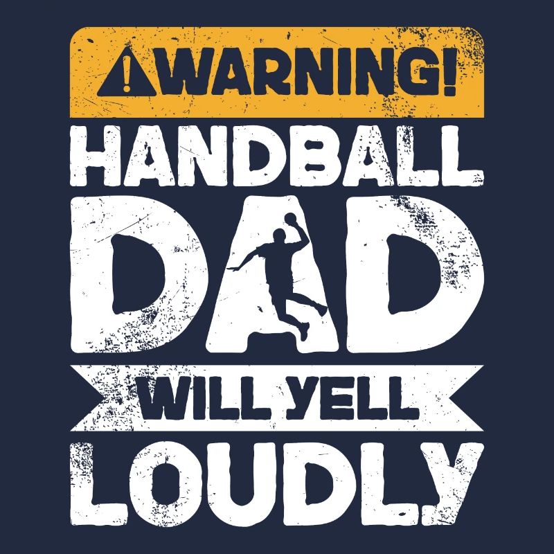 Warnung Wird Schreien - Handball Dad