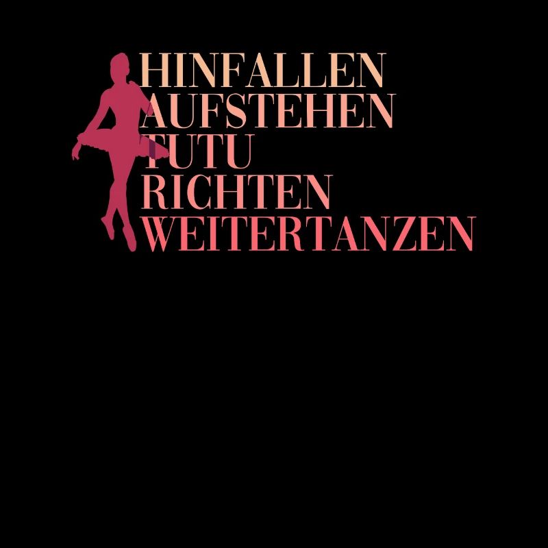 Hinfallen Aufstehen Tutu Richten Weitertanzen