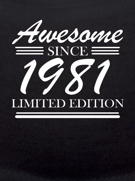 1981 - Born 1981