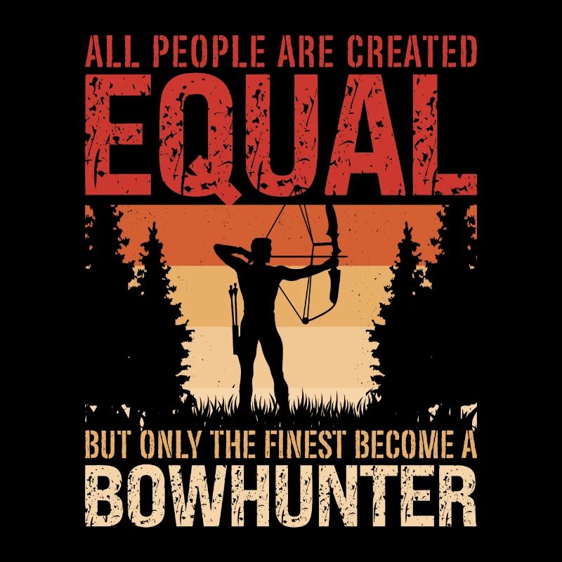 Chasse à l’arc Tous les gens sauf le meilleur chasseur à l’arc Bowhunter