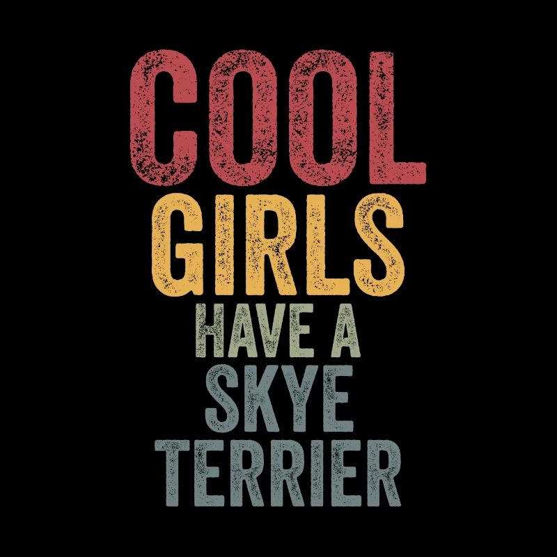 Les filles cool ont un skye terrier