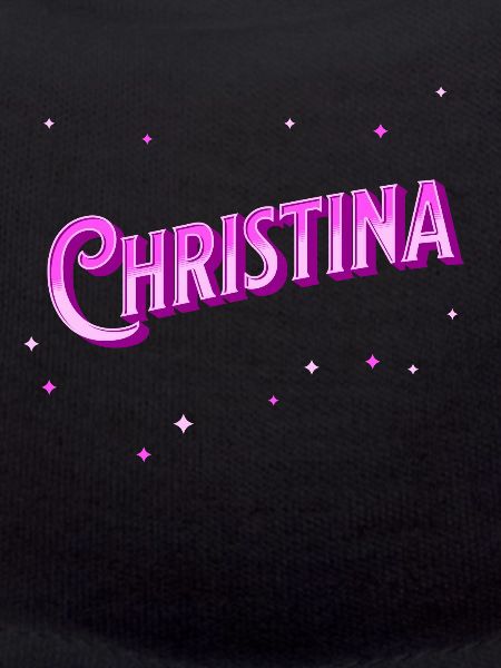 Christina's name personalized