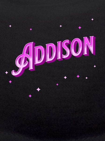 Addison name personalized