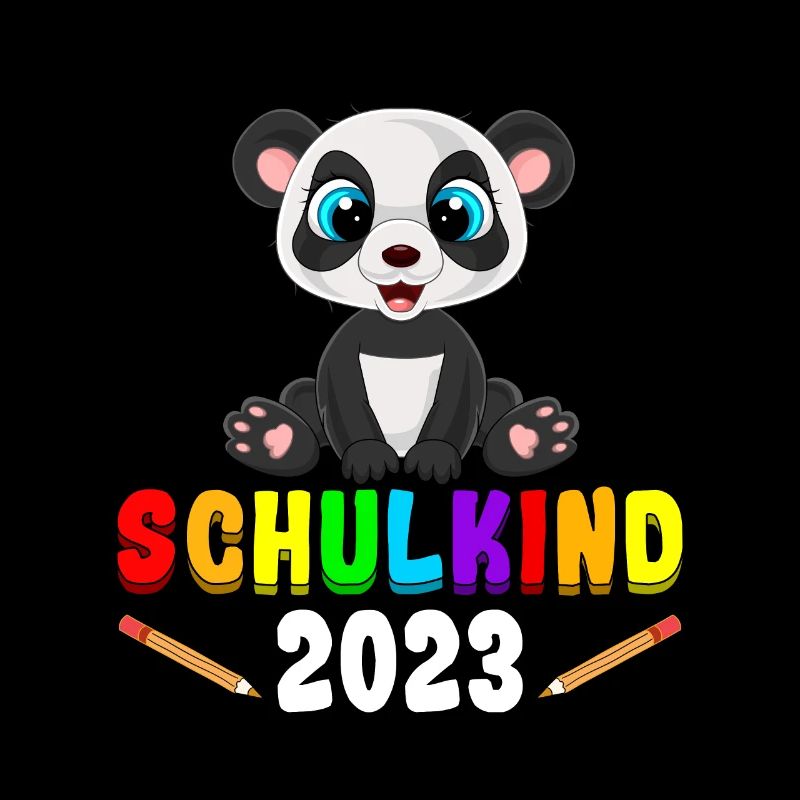 Schulkind 2023 Panda
