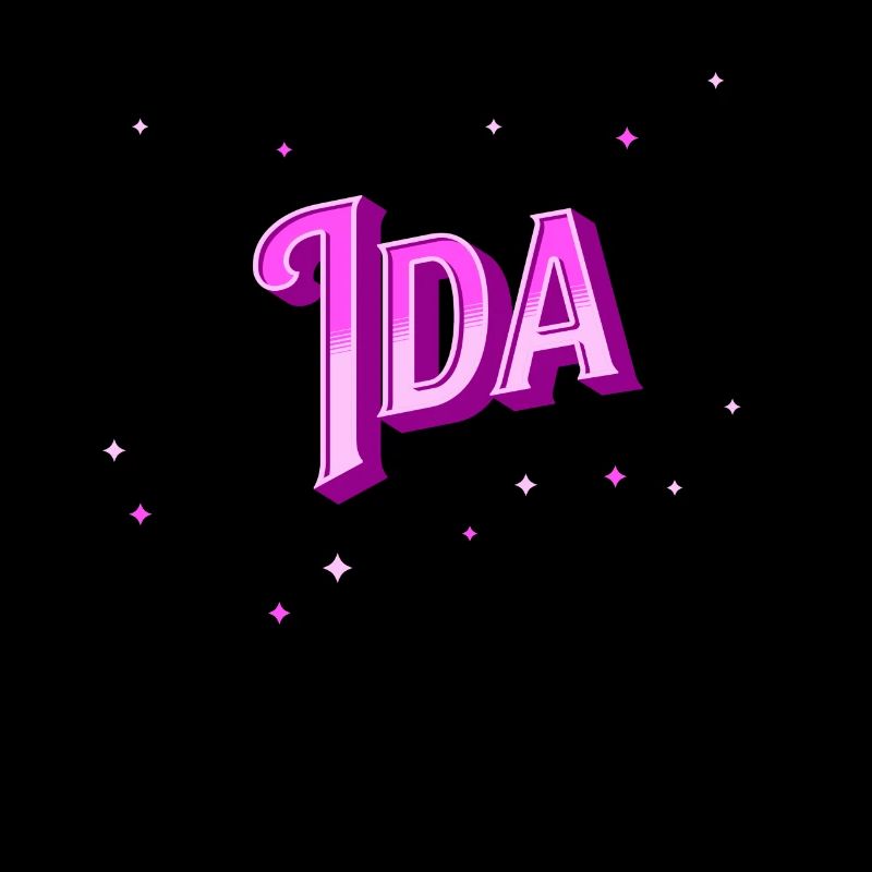 Ida name personalized