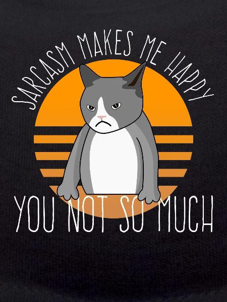 Sarcasm funny saying irony