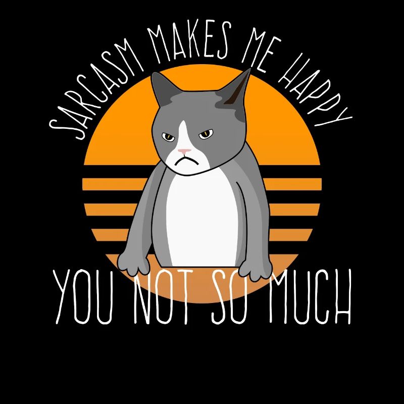 Sarcasm funny saying irony