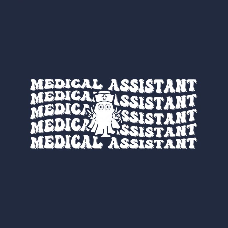 Assistant médical Spooky Ghost Repeat