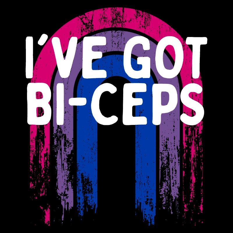 I've Got Bi-Ceps Bisexual LGBTQ Bi Pride LGBT