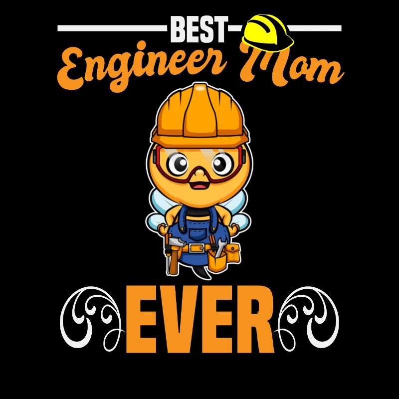 Best Engineer Mom Ever Construction Worker Mommy