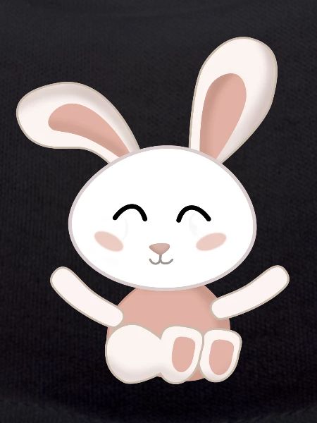 Rabbit White cute pink