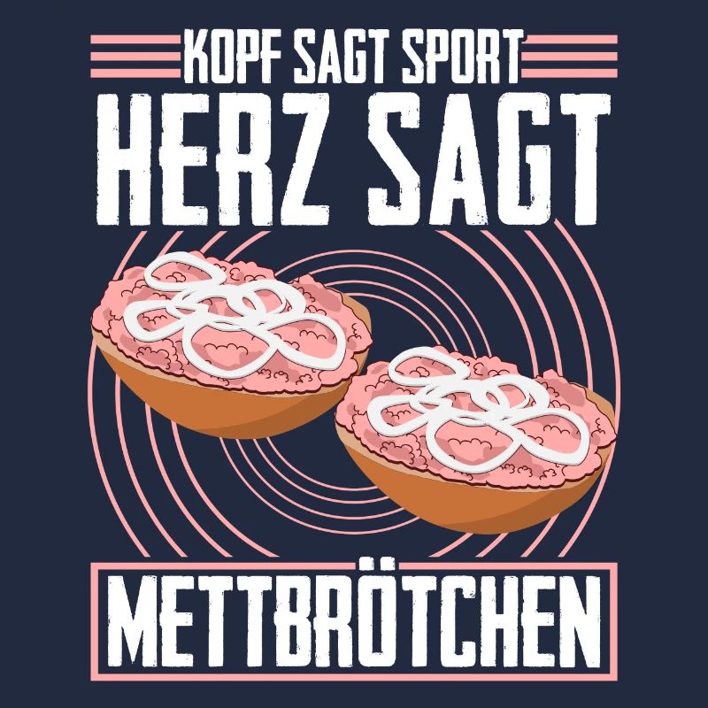 Hackfleisch Mett Mettbrötchen