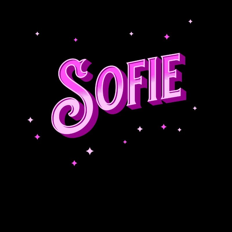 Nom Sofie personnalisé