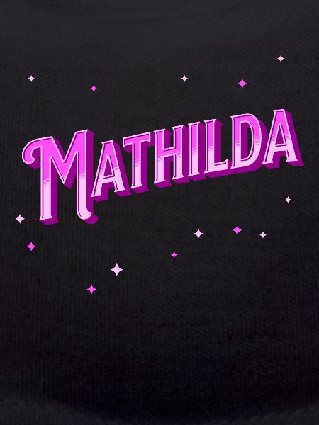 Mathilda's name personalized