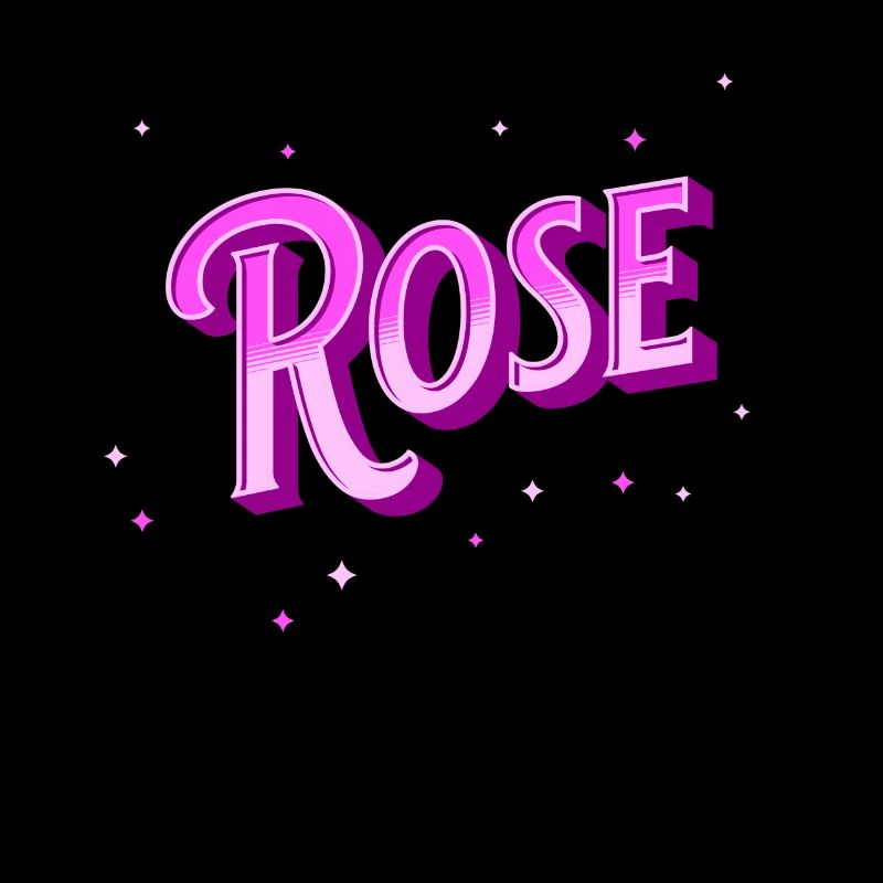 Rose Namen personalisiert