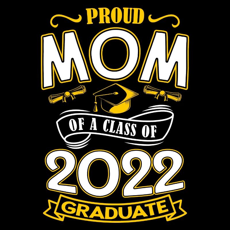 Stolze Mutter Der Abschlussklasse 2022