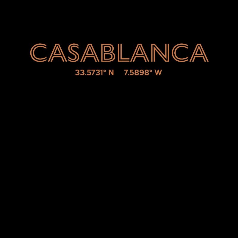 Morocco City Coordinates - Casablanca