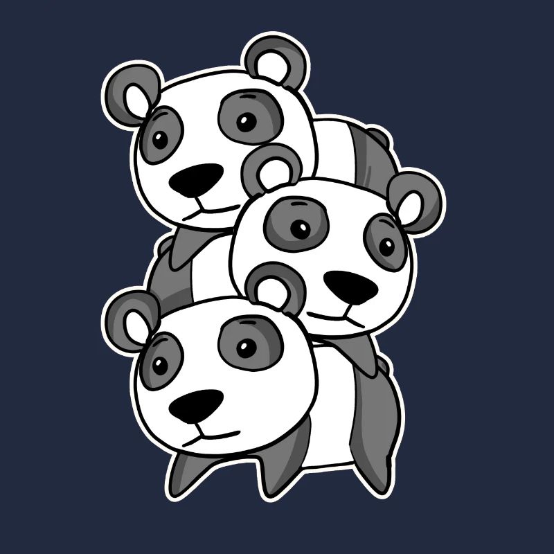 Niedliche Pandas