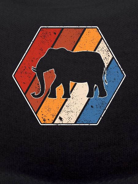 Éléphant Rétro