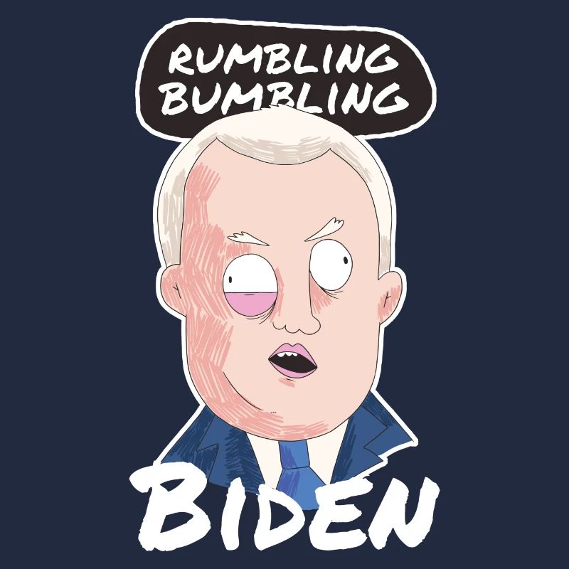 Grondant Bumbling Joe Biden