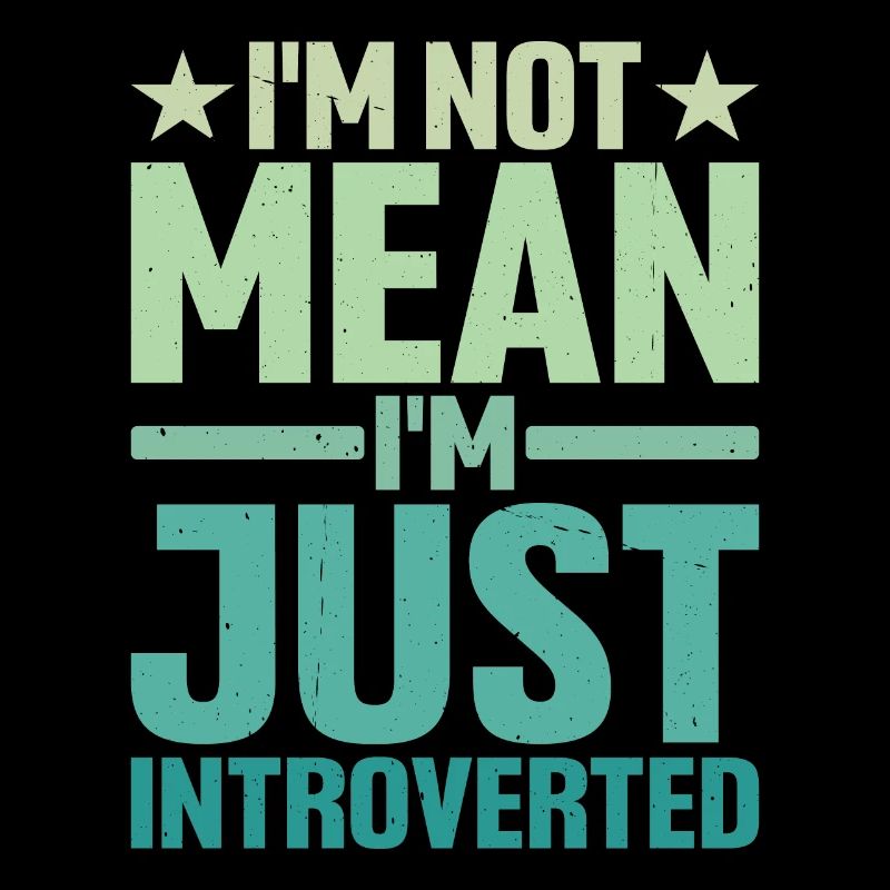 I'm Not Mean I'm Just Introverted