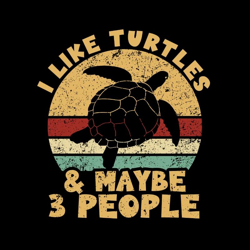 I like turtles and maybe 3 people water turtle