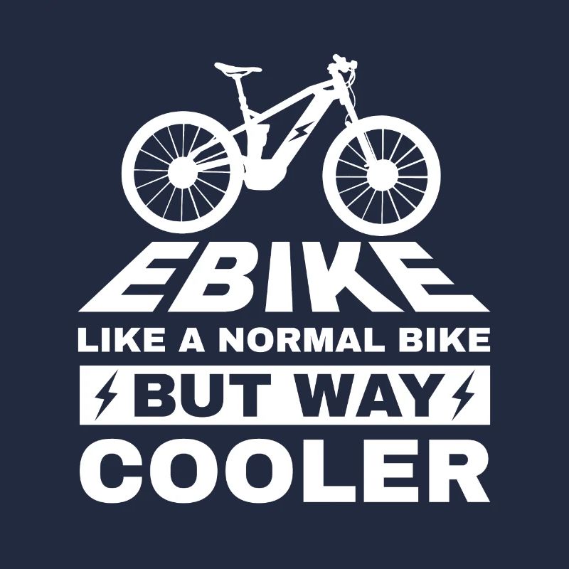 EBike comme un vélo normal mais beaucoup plus cool