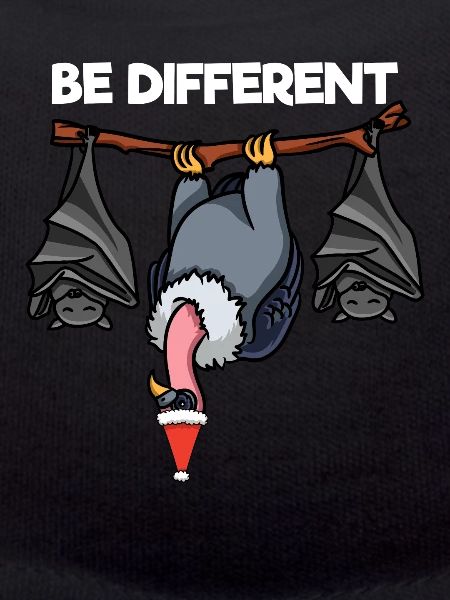 Be Different Aasgeier Vogel Fledermaus