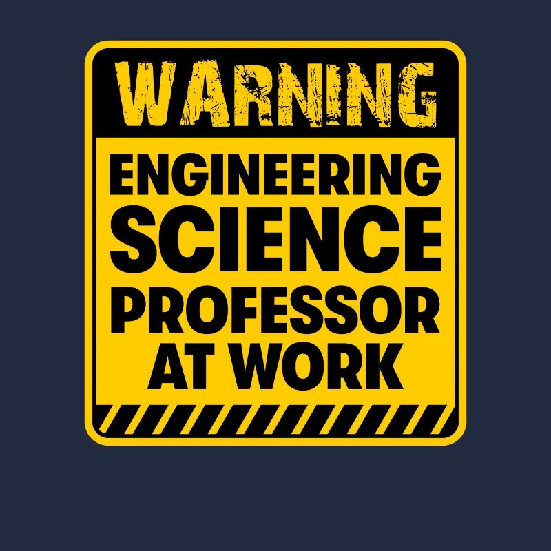 Engineering Science Professor at work