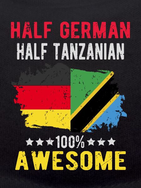 Half German half Tanzanian