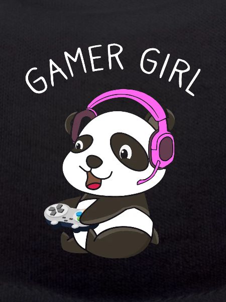 Gamer Girl Gamer Panda