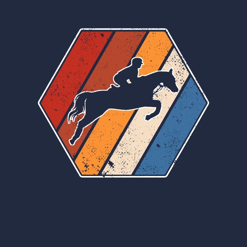 Pferd Retro