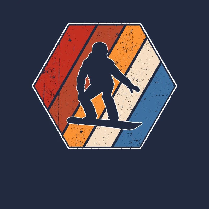 Snowboarding Retro