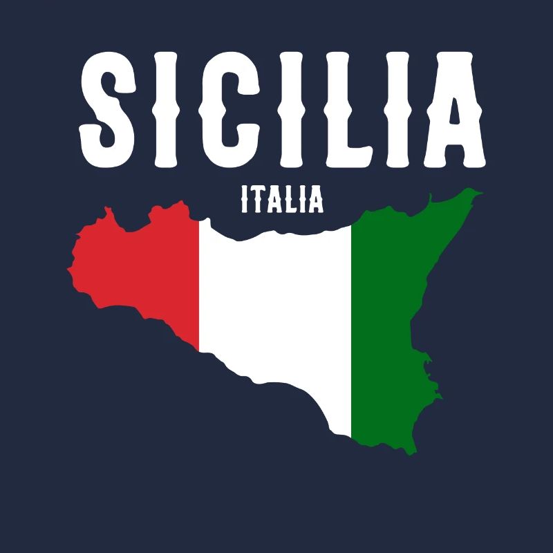 Sicily flag Sicily Palermo Italy