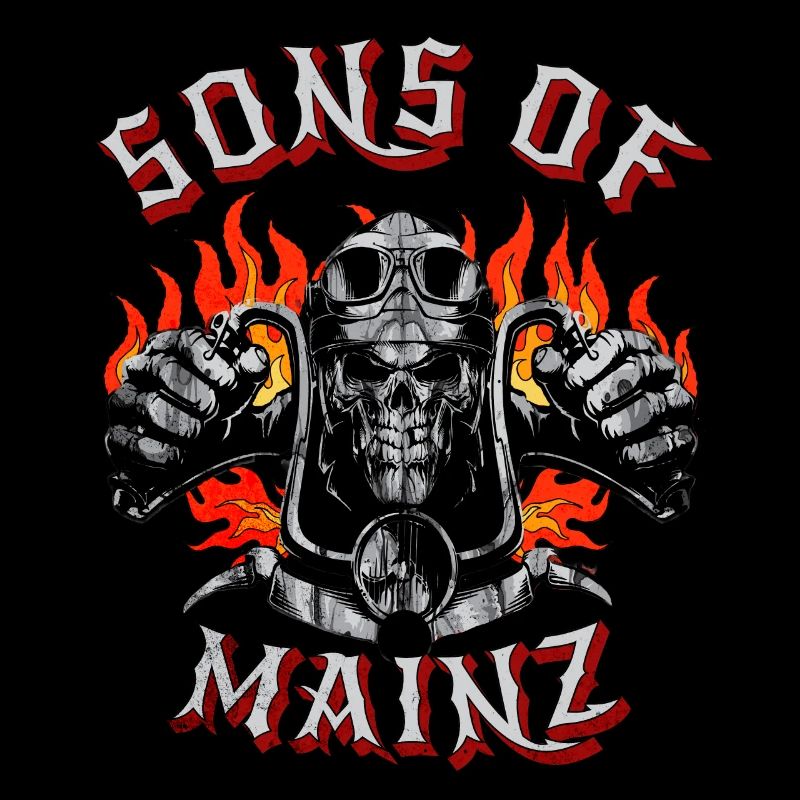 Mayence Biker Geschenk fils de Mayence