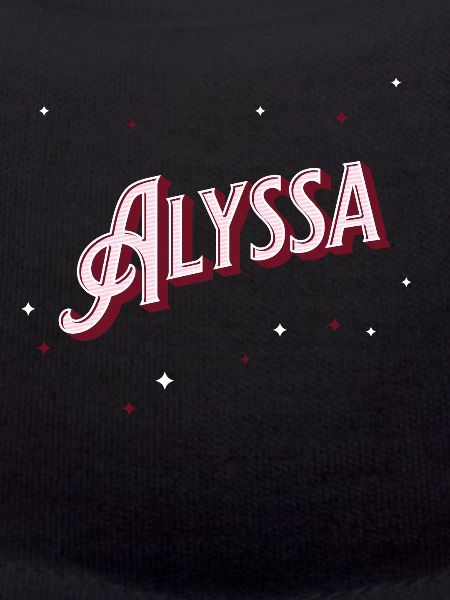 Alyssa name personalized