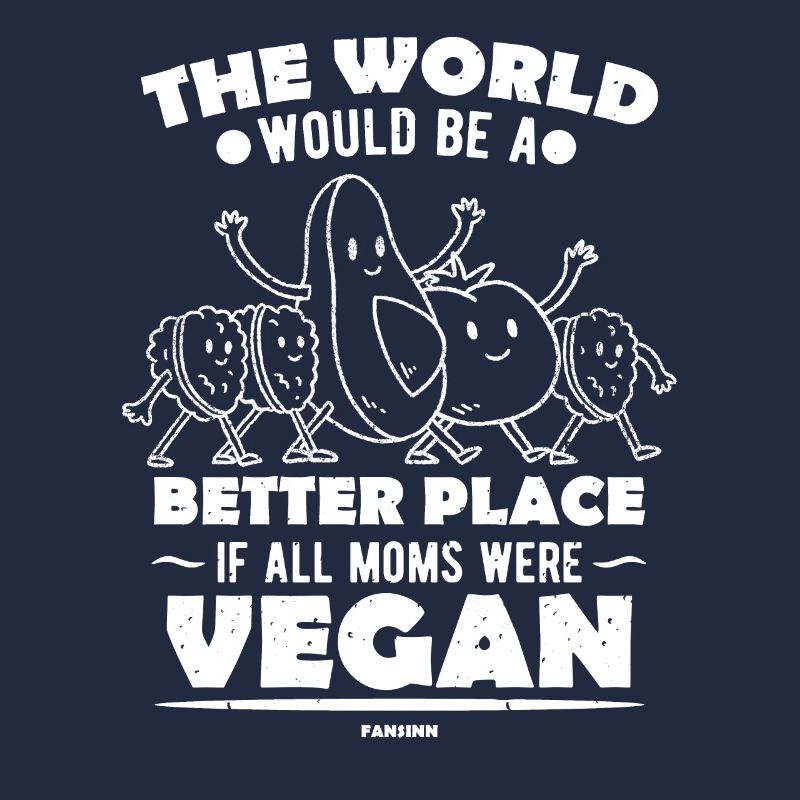 vegane Mutter tolle Welt Veganismus Gemüse