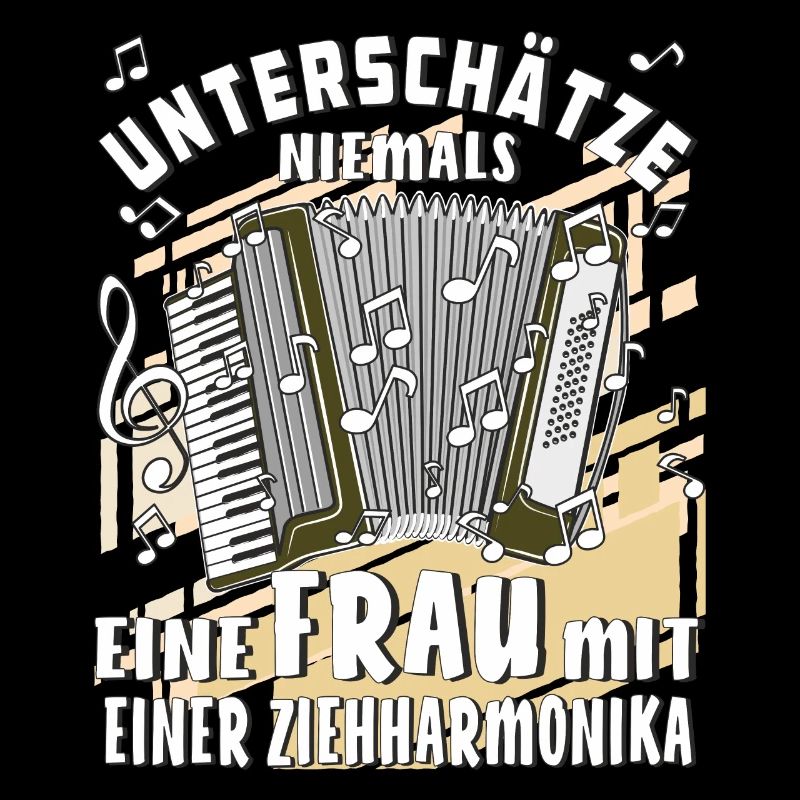 UNTERSCHÄTZE NIEMALS EINE FRAU MIT EINER ZIEHH