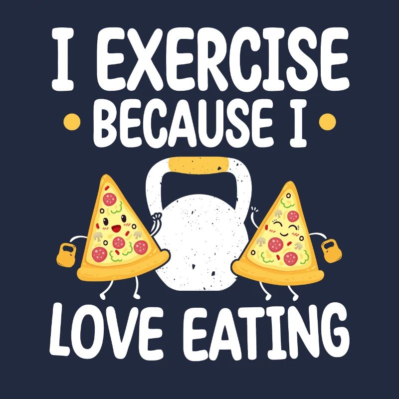 Kettlebell Pizza Exercice parce que j’adore manger