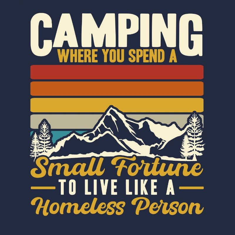 Camping où vous dépensez une petite fortune