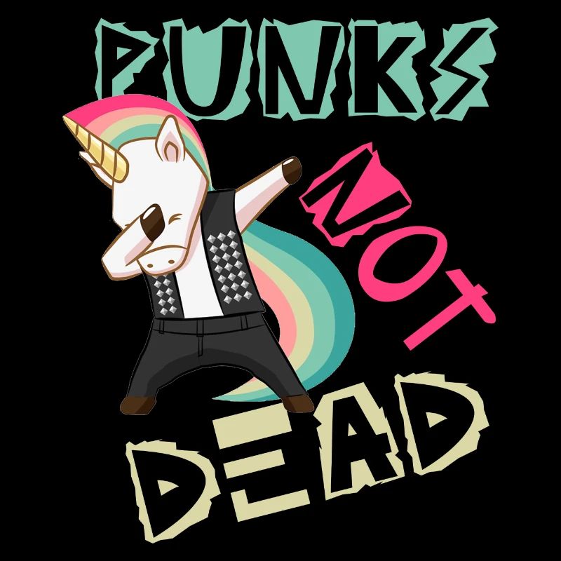 Punk's not dead Punkrock Musik Punker Retro Punk