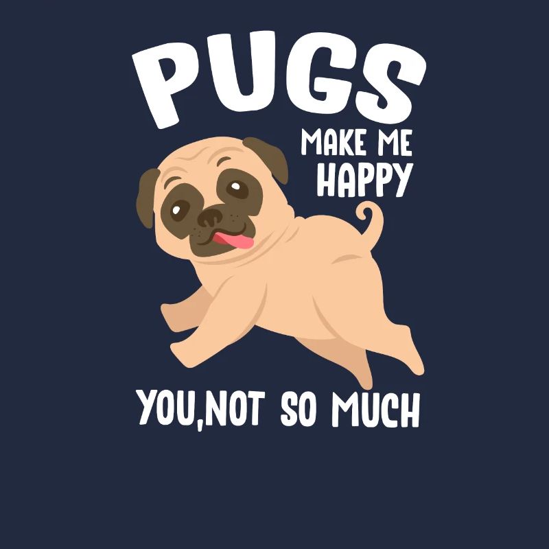 Mops Hund Hundefreund Haustier Möpse Pug Geschenk