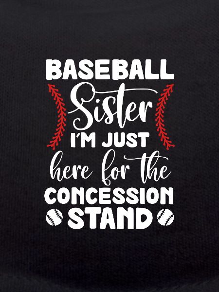 Baseball Schwester