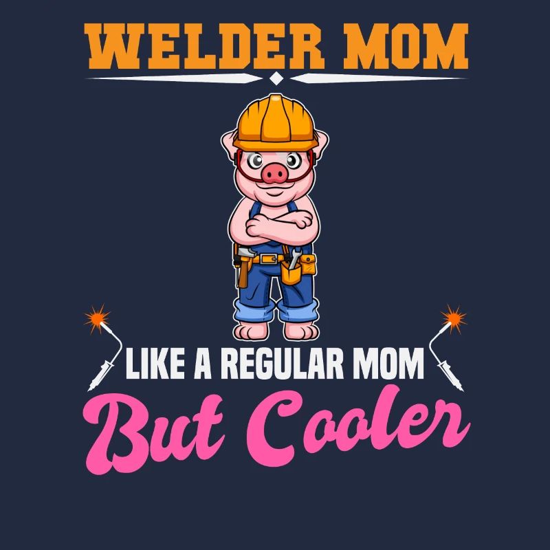 Maman soudeuse comme une maman régulière mais plus cool