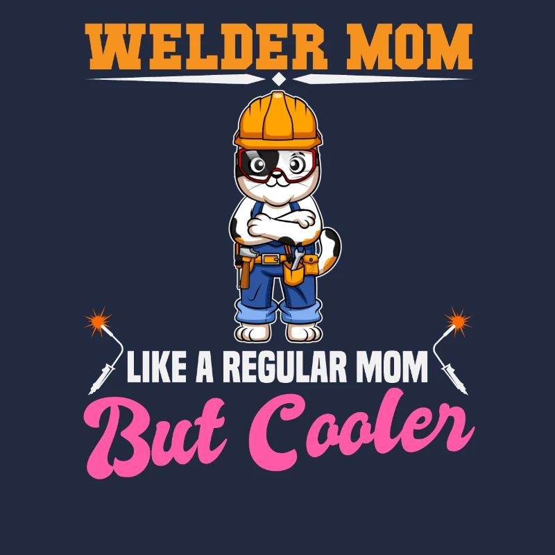 Maman soudeuse comme une maman régulière mais plus cool