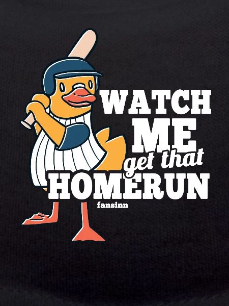 Duck Bird Baseball Gift
