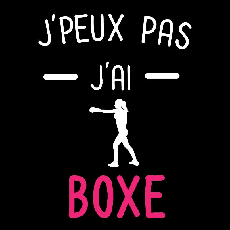 je peux pas j'ai boxe rose
