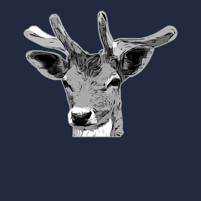 Conception d’animaux de la forêt de cerfs
